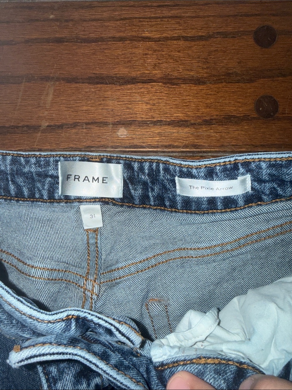 Frame Jeans the pixie arrow size 31 x 27 - Picture 2 of 7